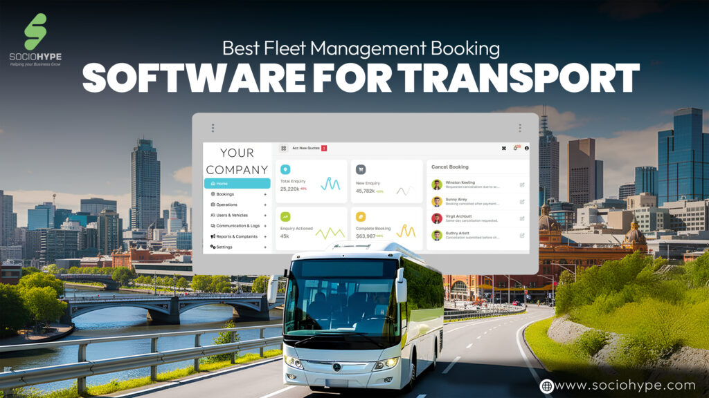 Best Fleet Management Booking Software for Transport